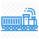 Container Lieferung Logistik Symbol