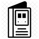 Zugdokument Zuginformationen Zugpapier Symbol
