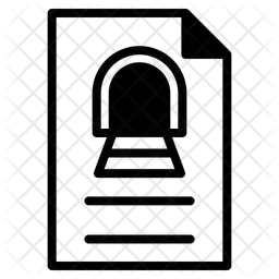 Zugdokument  Symbol