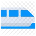 Hochgeschwindigkeitszug Zugfahrzeug Transport Symbol