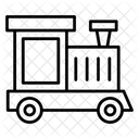 Zugmaschine Lokomotive Eisenbahnmaschine Symbol