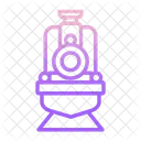 Dampfmaschine Symbol