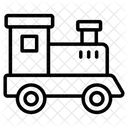 Lokomotive Zug Dampfmaschine Symbol