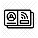 Zugang Pass Eintrag Symbol