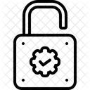 Zugriff Sperren Entsperren Symbol