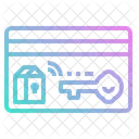Zugang Zimmer Schlussel Symbol