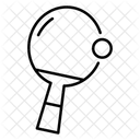 Pimpong Tischtennis Tennis Symbol