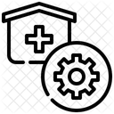 Zuhause Gesundheit Pflege Symbol