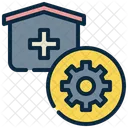 Zuhause Gesundheit Pflege Symbol
