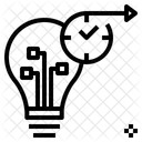 Zukunfts-Technologie  Symbol