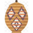 Zulu gewebt  Symbol