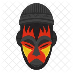 Zulu Mask  Icon