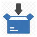 Box Paket Schliessen Symbol