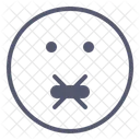Zum Schweigen gebracht  Symbol