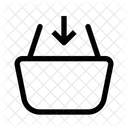 In Den Warenkorb Legen Einkaufen Warenkorb Symbol