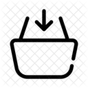 In Den Warenkorb Legen Einkaufen Warenkorb Symbol