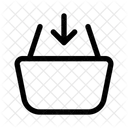 In Den Warenkorb Legen Einkaufen Warenkorb Symbol