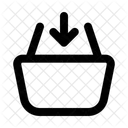 In Den Warenkorb Legen Einkaufen Warenkorb Symbol