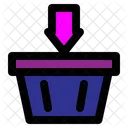 In Den Warenkorb Legen Einkaufen In Den Warenkorb Legen Symbol