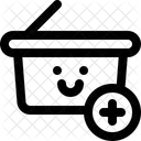 Lieferung Einkaufswagen Markt Symbol