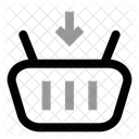 In Den Warenkorb Legen Einkaufen Warenkorb Symbol