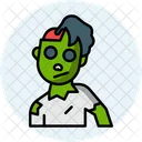 Zumbi Low Poly Mumia Icon