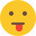 Zunge Fest Raus Symbol