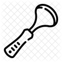 Zungenreiniger Steilwand Orale Symbol