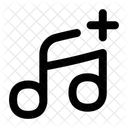 Wiedergabeliste Musik Player Symbol