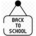 Zuruck Zur Schule Schule Bildung Symbol