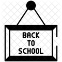 Zuruck Zur Schule Schule Bildung Symbol
