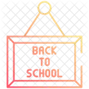 Zurück zur Schule  Symbol