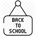 Zuruck Zur Schule Schule Bildung Symbol