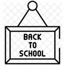 Zuruck Zur Schule Schule Bildung Symbol