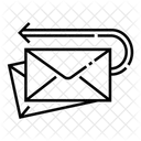Zuruckgesandte Post E Mail Ruckpost Symbol