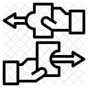 Zusammenarbeit  Symbol