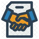 Zusammenarbeit  Symbol