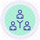 Zusammenarbeit  Symbol