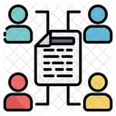 Zusammenarbeit  Symbol