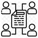 Zusammenarbeit  Symbol