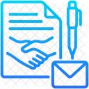 Zusammenarbeit  Symbol