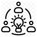 Zusammenarbeit  Symbol