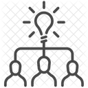 Zusammenarbeit  Symbol