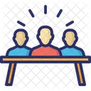 Zusammenarbeit Gruppe Projektteam Symbol