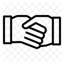 Zusammenarbeit  Symbol