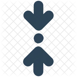 Pfeil einklappen  Symbol