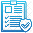 Zustimmung Formular Vereinbarung Symbol