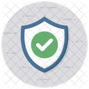 Sicherheitsschild Schutzschild Antivirus Symbol