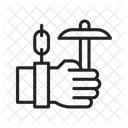Zwangsarbeit  Symbol