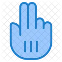 Zwei Finger  Symbol